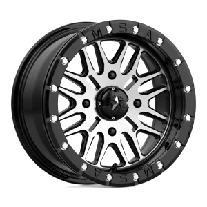 MSA Offroad Wheels – M37 BRUTE BEADLOCK – Black – 15″x7″ 10mm – Summer Wheels – M37-05737